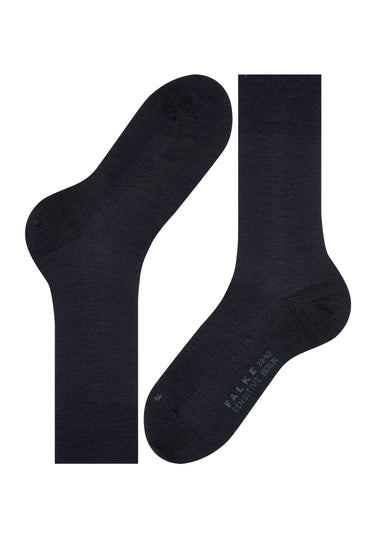 14416 Sensitive Berlin Sensitive Berlin Wool And Cotton Sock - 6370 Dark Navy